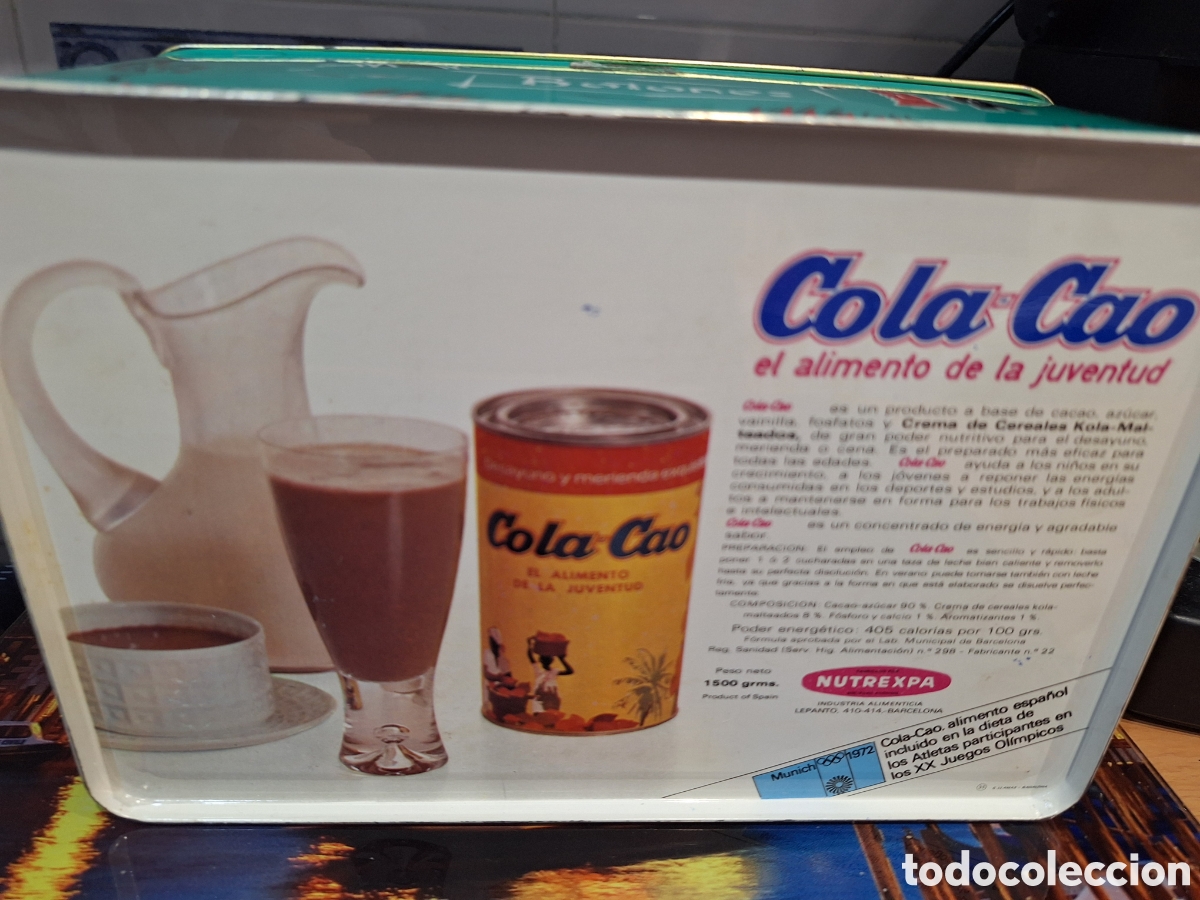 Coleccionismo: Lata cola cao &rdquo;hilos&rdquo; - Foto 3