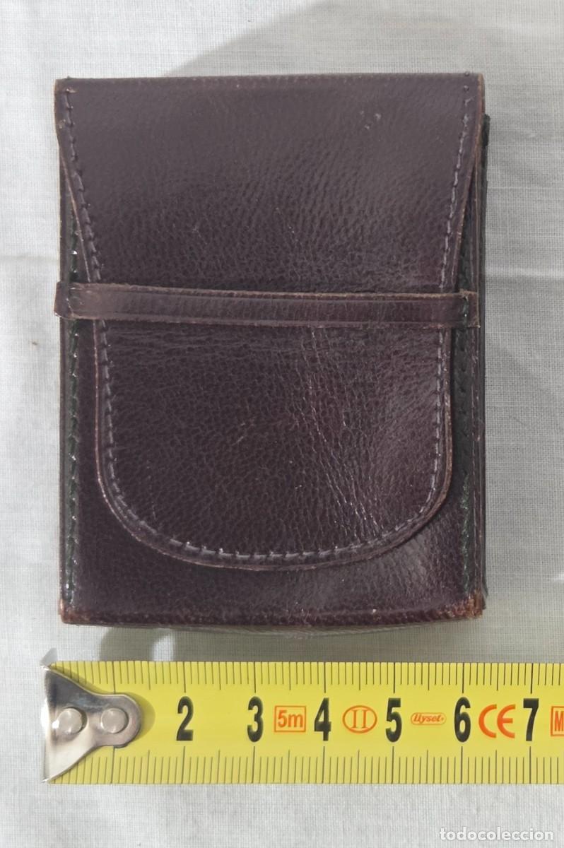 Coleccionismo: Pitillera de cuero Loewe Madrid - Foto 12