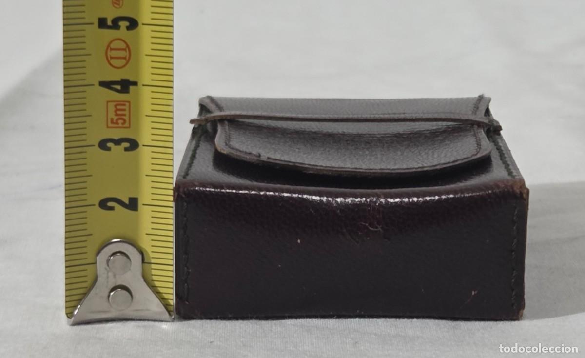 Coleccionismo: Pitillera de cuero Loewe Madrid - Foto 13