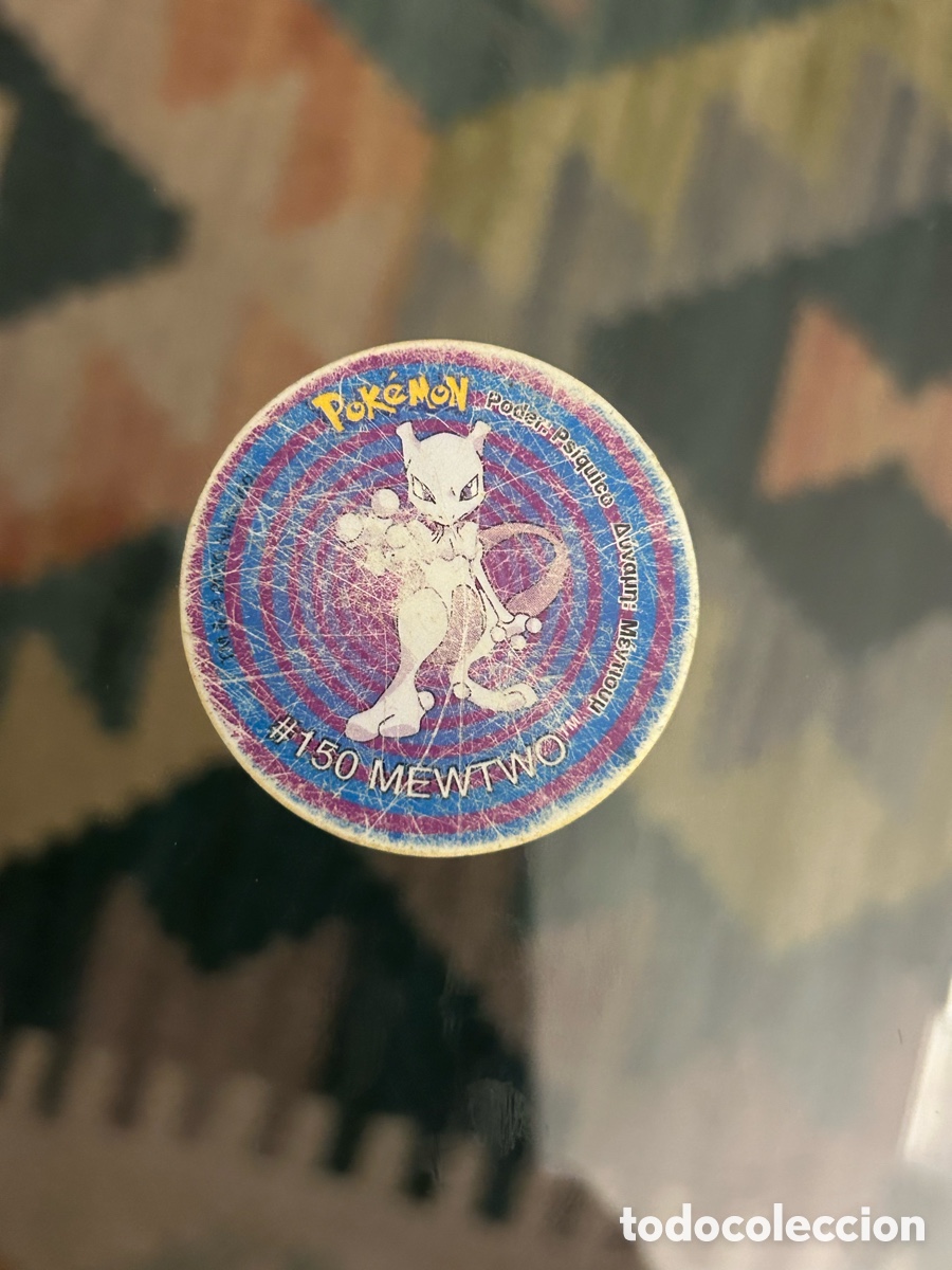 Coleccionismo: Tazo Pokemon #150 Mewtwo - Foto 1