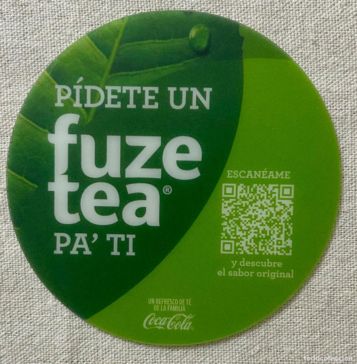 Coleccionismo: Posavasos Fuze tea - plastificado - Foto 1