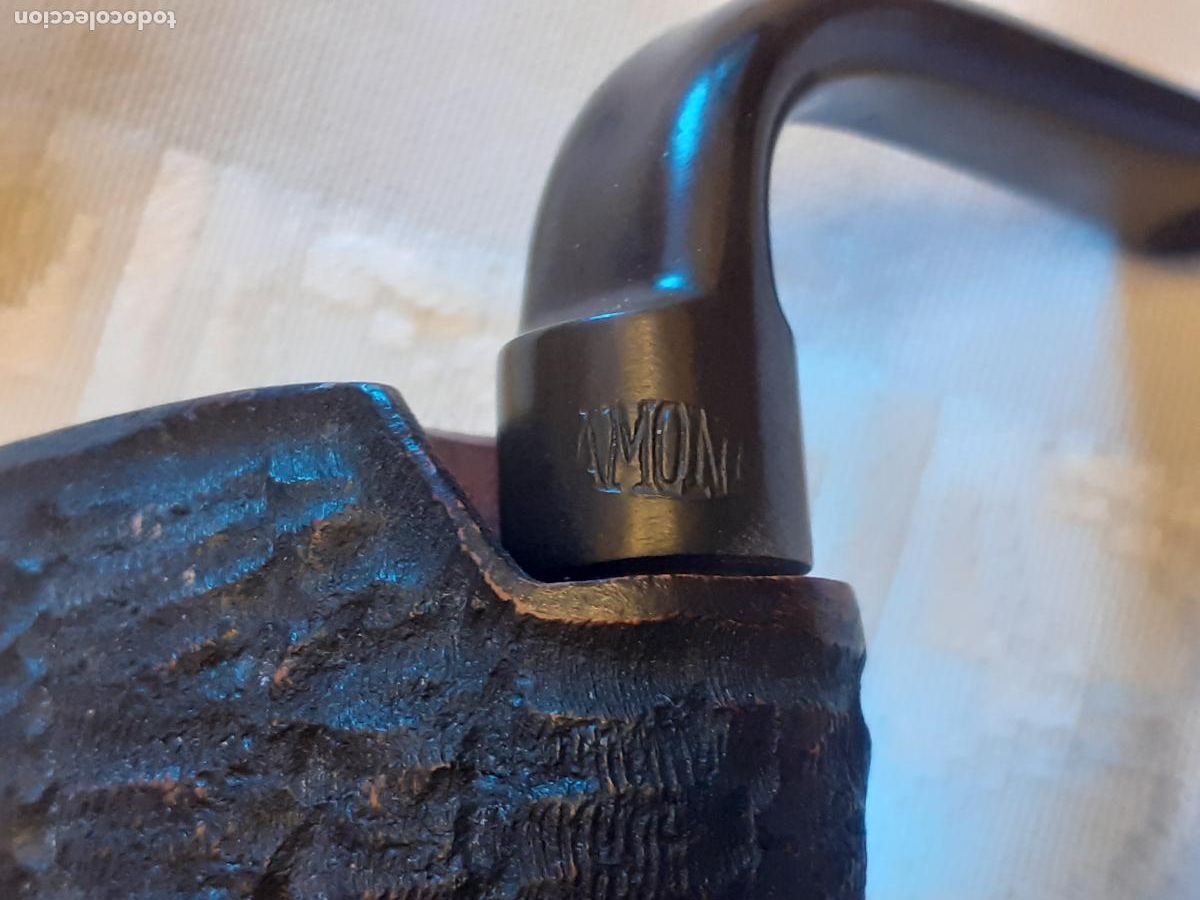 Coleccionismo: Pipa antigua de chaleco AMONT - Foto 5