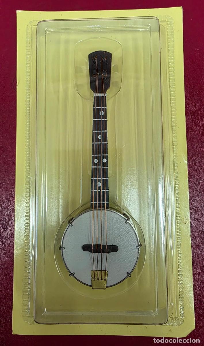 Collectionnisme: Banjo Miniatura 9x12 cm &ndash; Colecci&oacute;n Sabat &ndash; Instrumento Decorativo Vintage