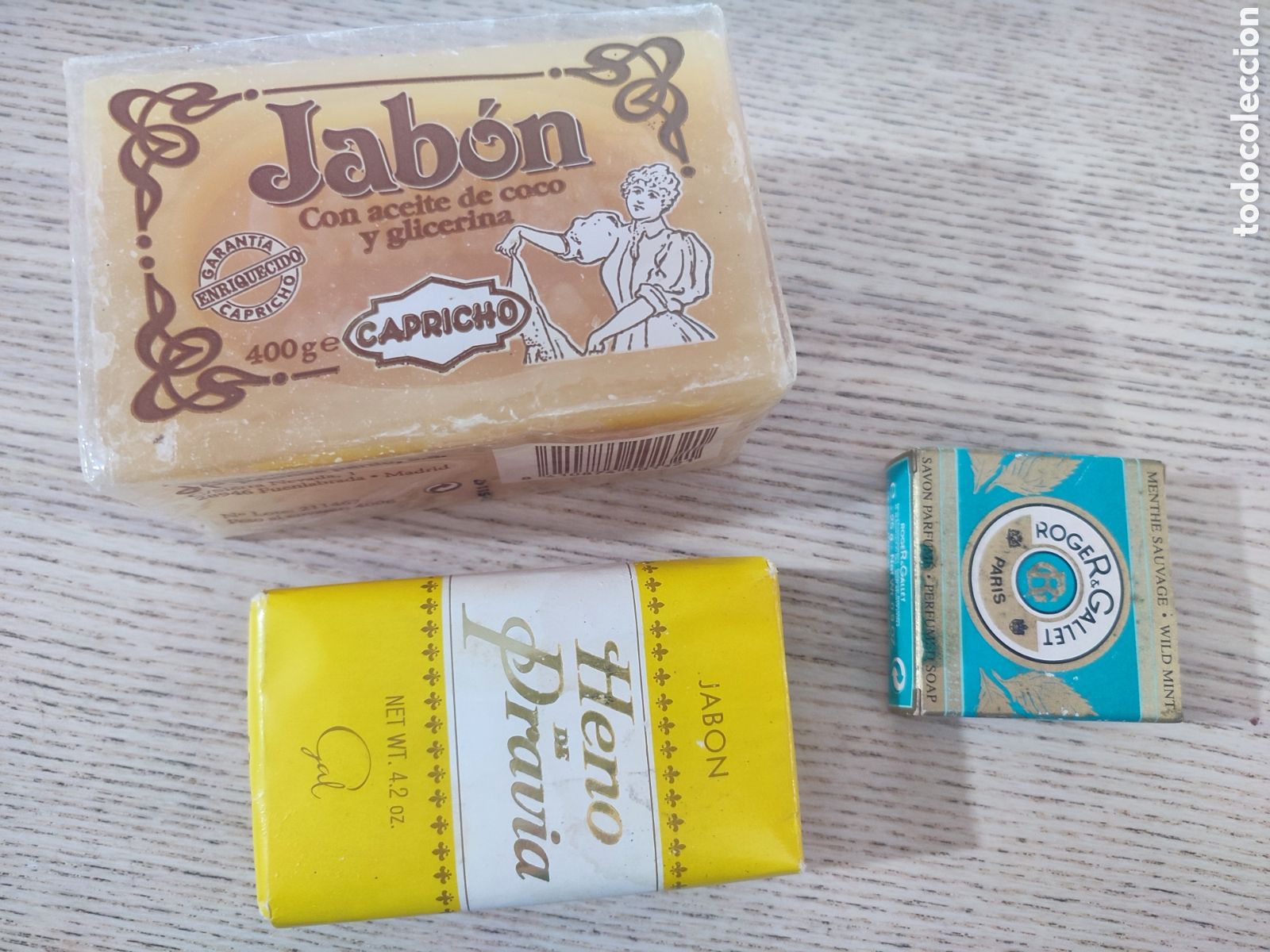 Coleccionismo: Lote pastillas jab&oacute;n vintage nuevas