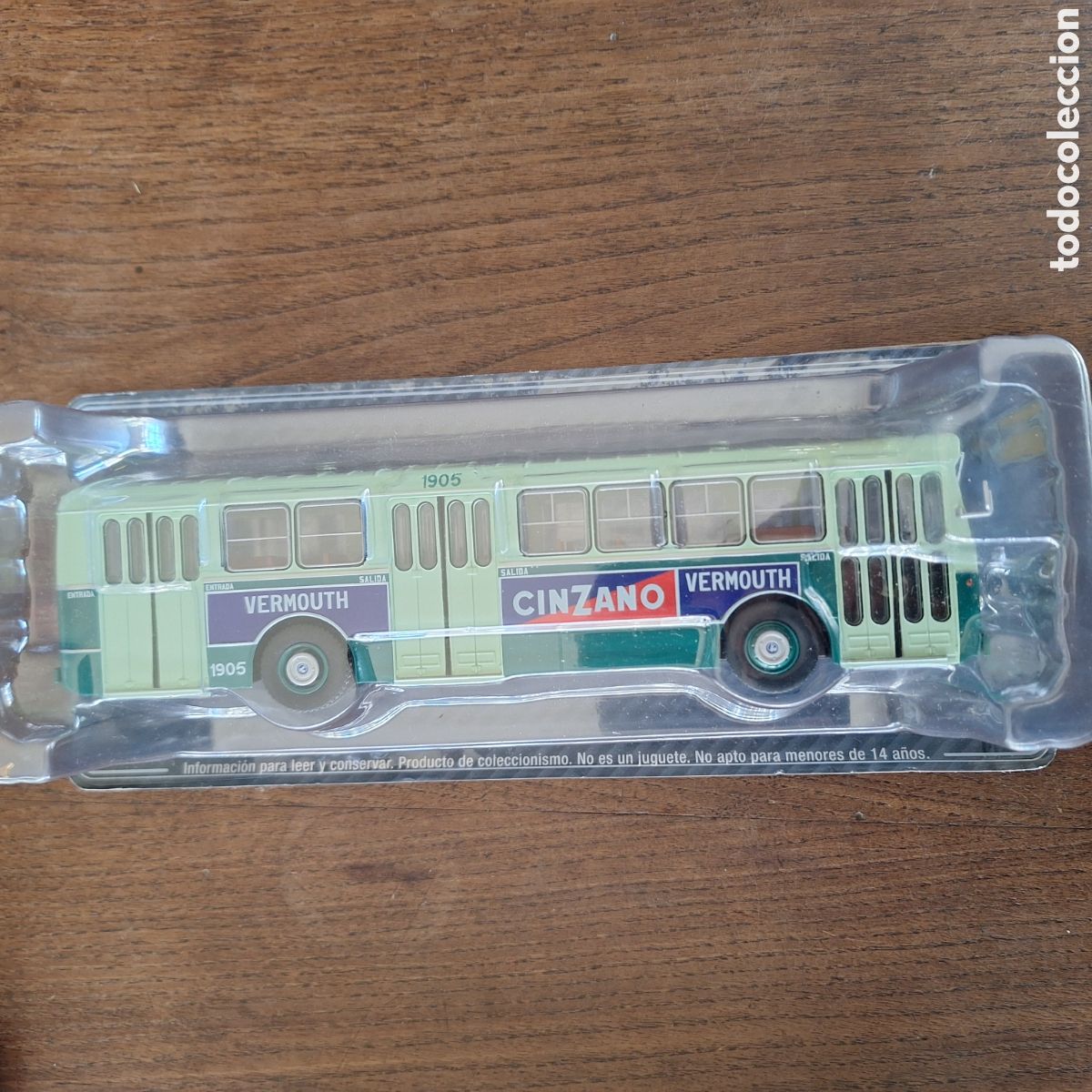 Coleccionismo: Miniatura salvat 1/43 autobus pegaso 6035