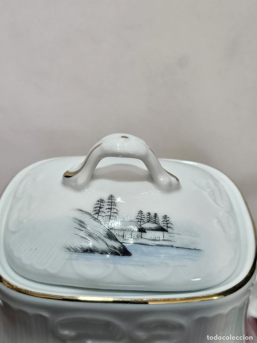 Coleccionismo: tetera de porcelana vistaalegre - Foto 3