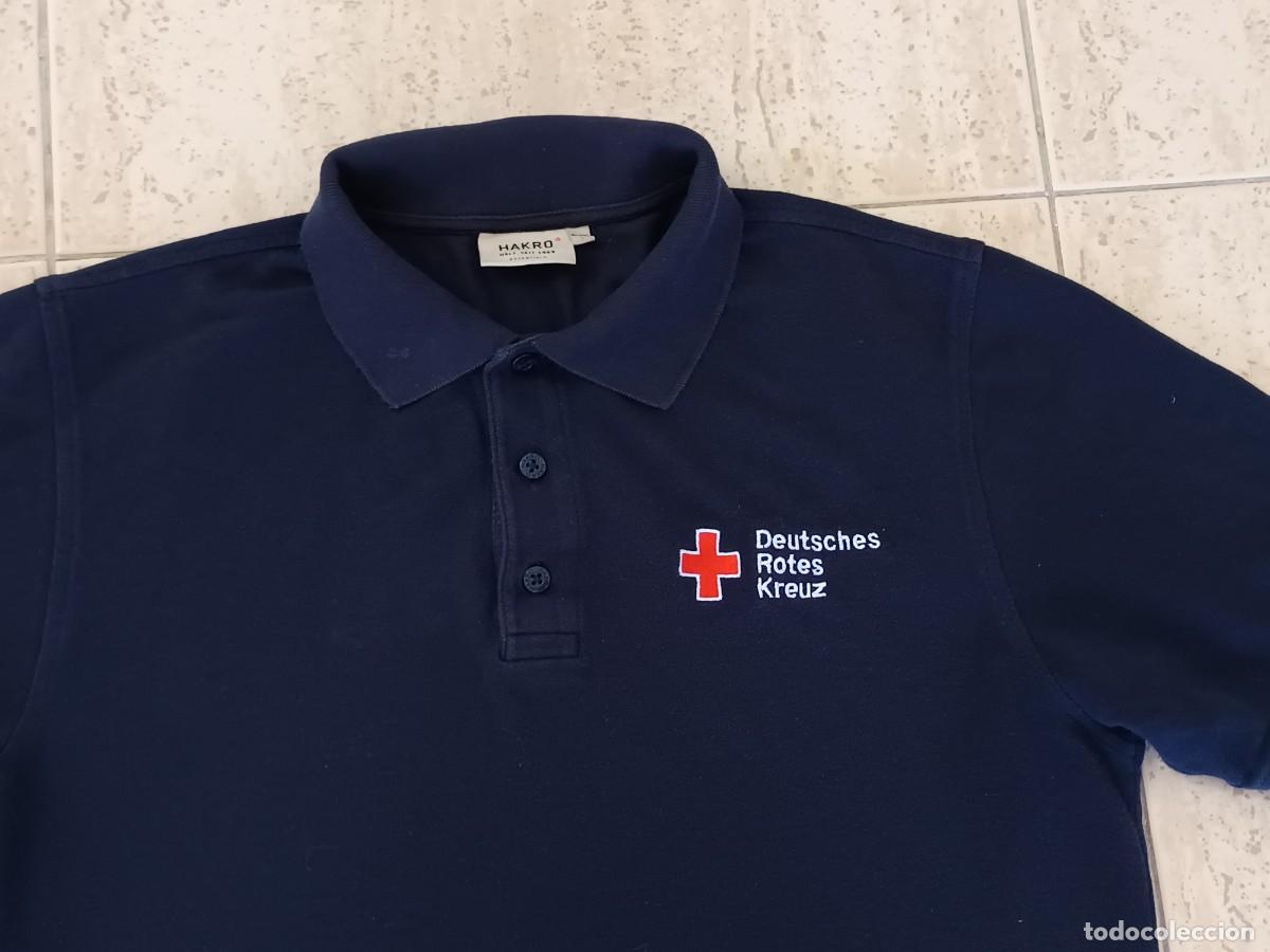 Colecionismo: POLO CRUZ ROJA ALEMANIA (DEUTCHES ROTES KREUZ) TALLA S