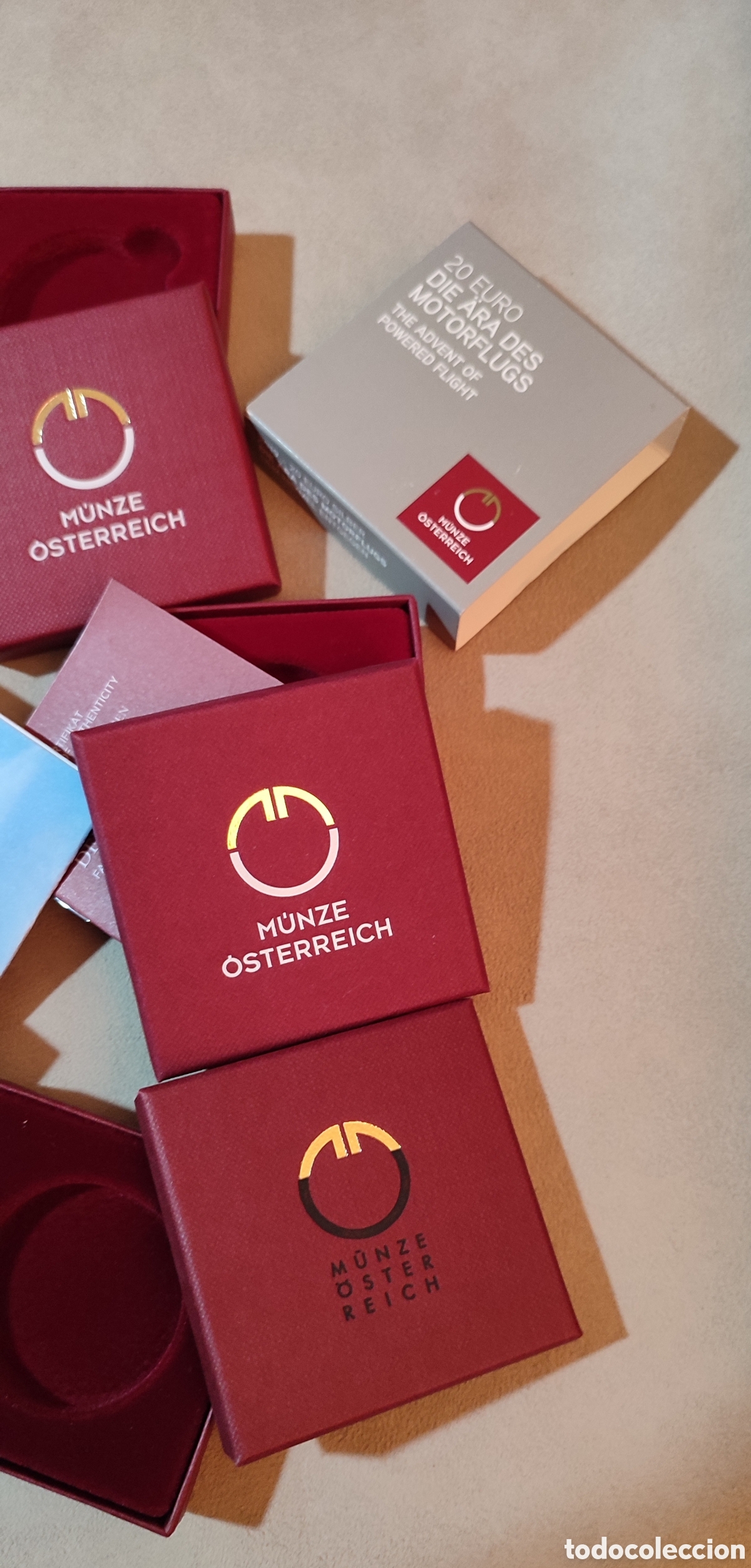 Coleccionismo: Lote 5 cajas austria - Foto 3