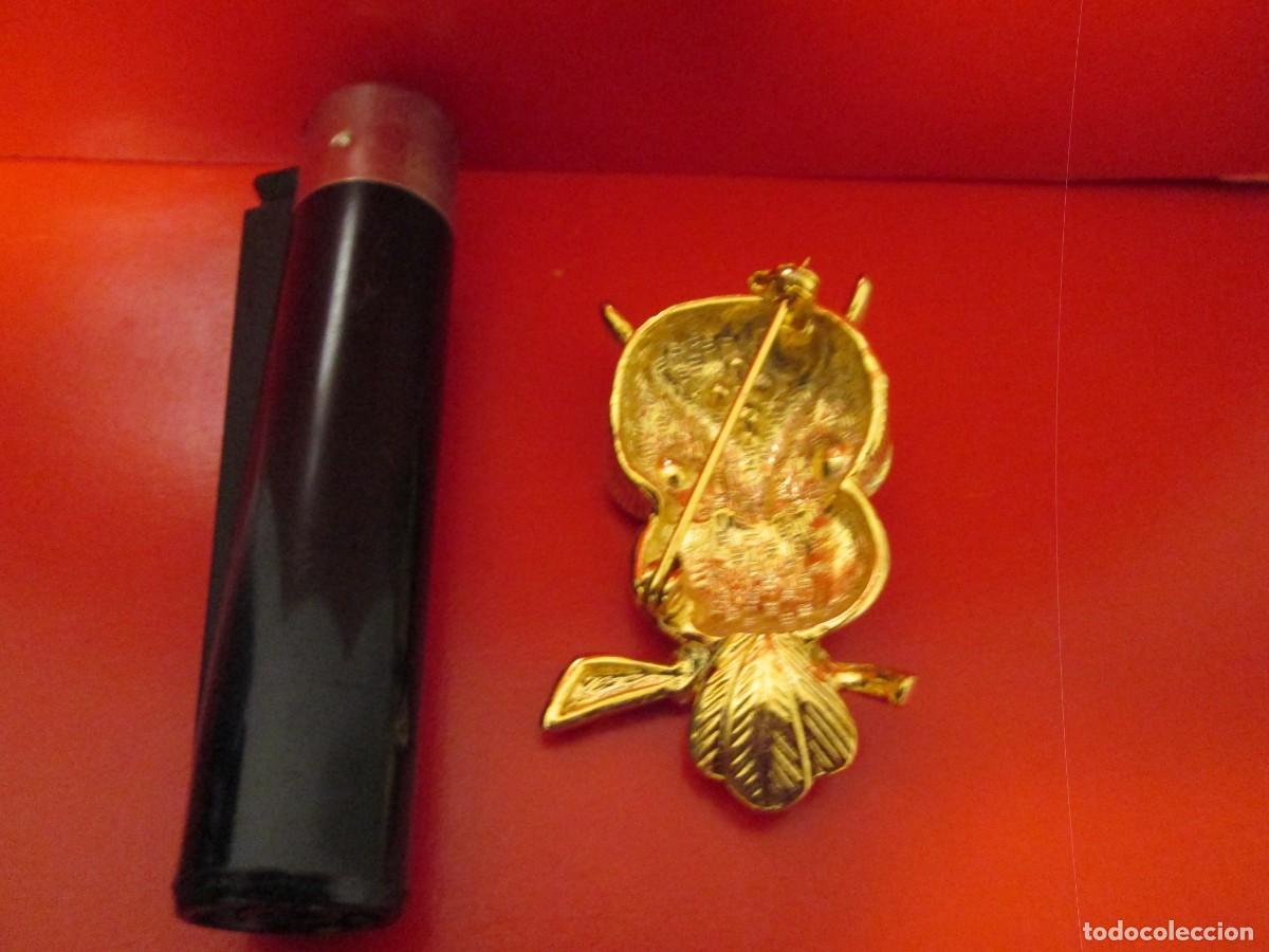 Coleccionismo: BUHO BROCHE DE AGUJA - Foto 2