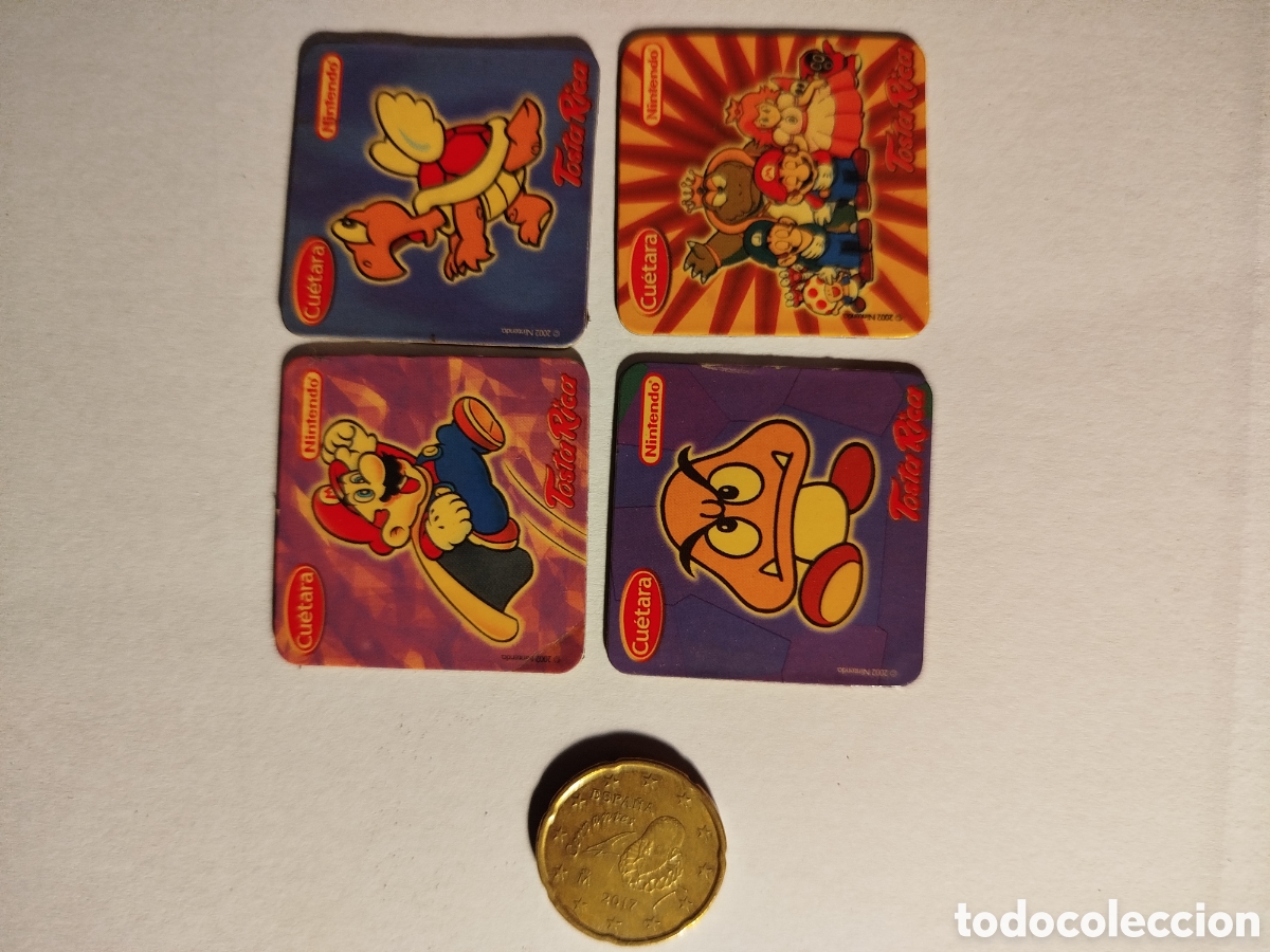 Coleccionismo: 4 staks de Mario Bros - Foto 2