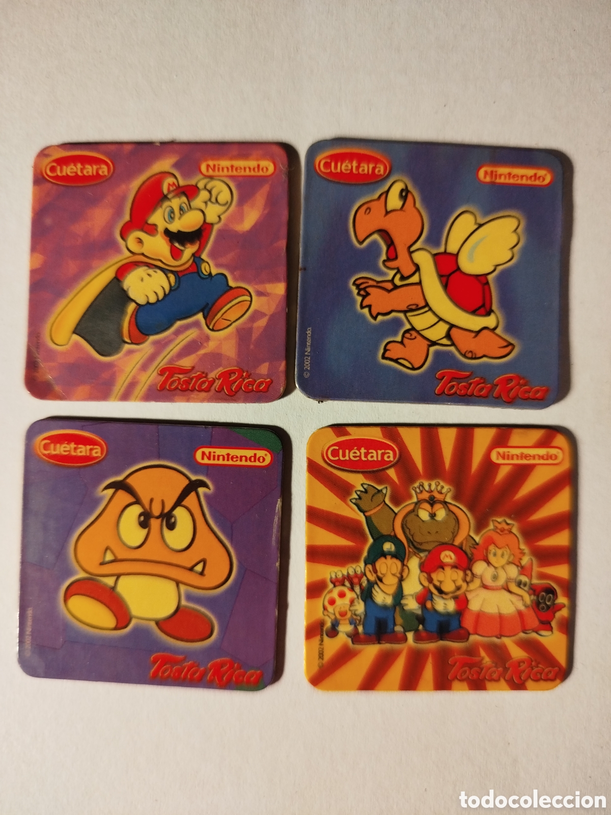 Coleccionismo: 4 staks de Mario Bros - Foto 1