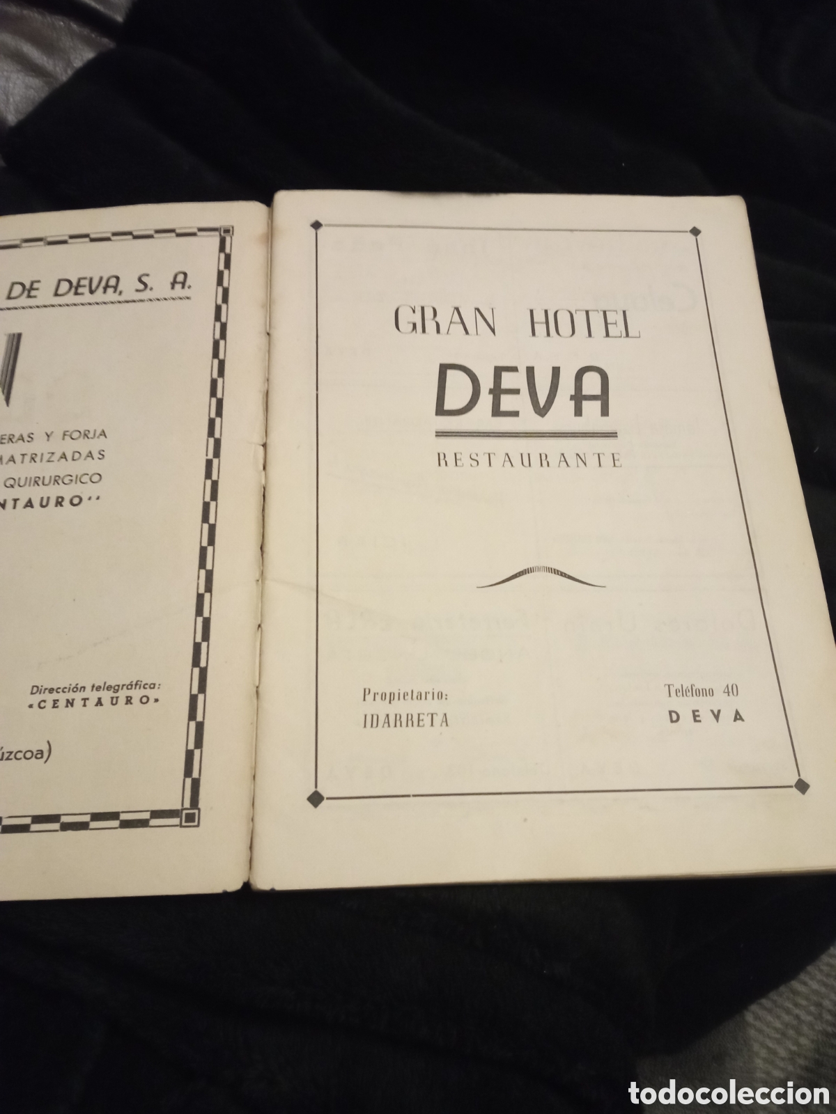 Coleccionismo: Programa Oficial de Festejos de DEVA de 1947 - Foto 6
