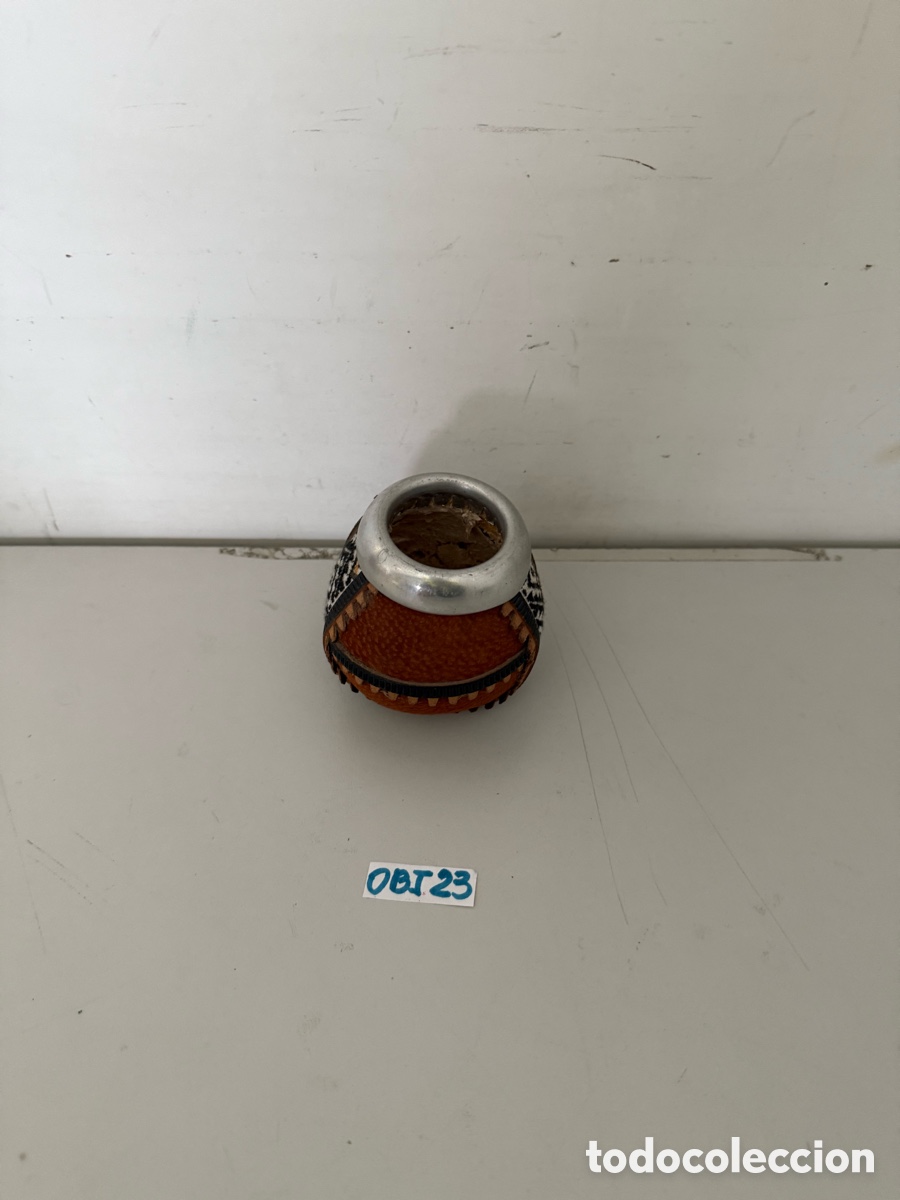 Coleccionismo: Contenedor de infusi&oacute;n de hierba mate - Foto 2