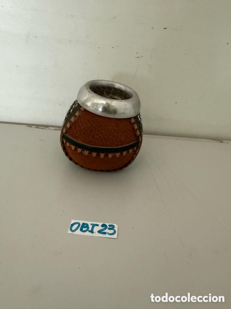 Coleccionismo: Contenedor de infusi&oacute;n de hierba mate - Foto 1