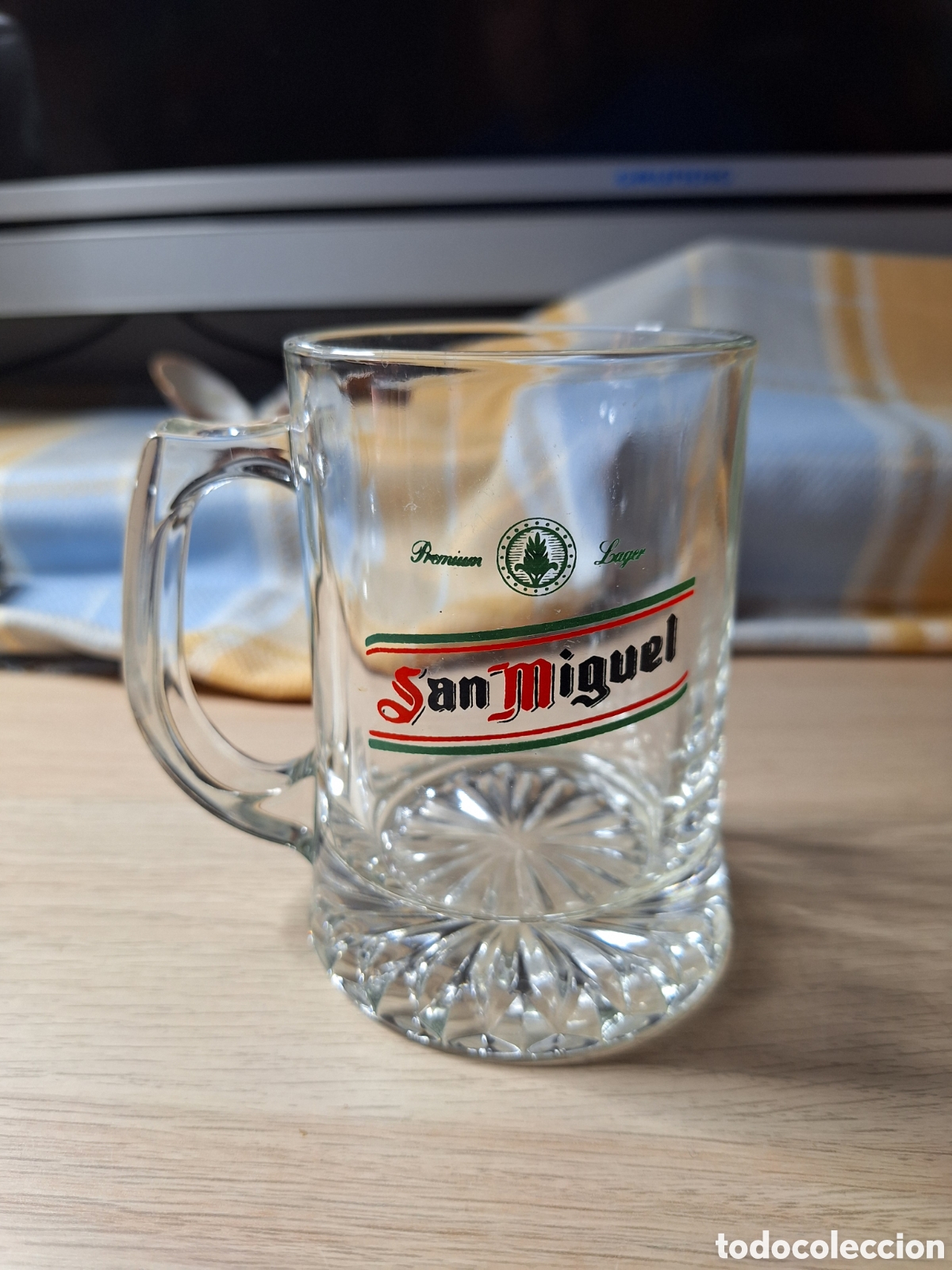 Coleccionismo: Jarra cerveza san miguel.