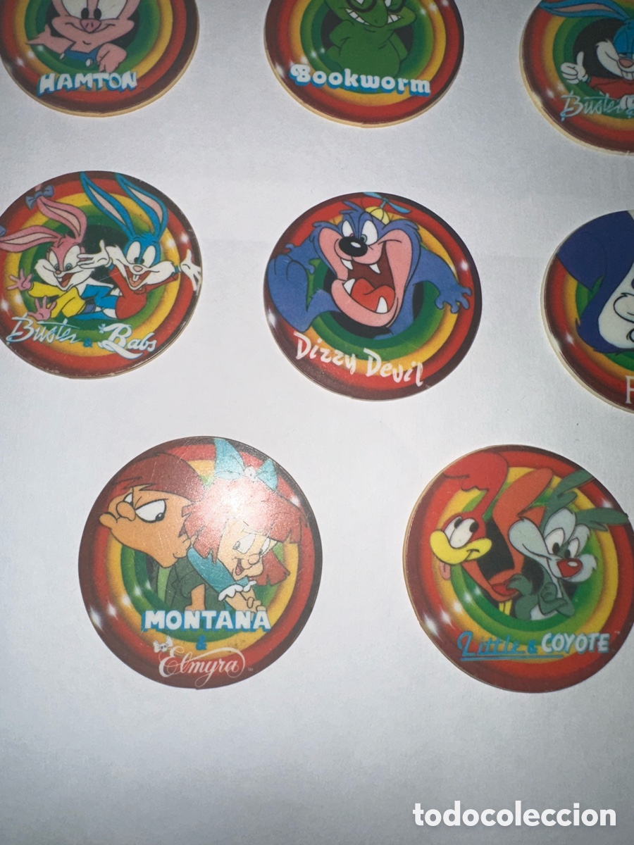 Coleccionismo: Lote 8 Tazos MegaTazo Tiny Toon - Foto 9