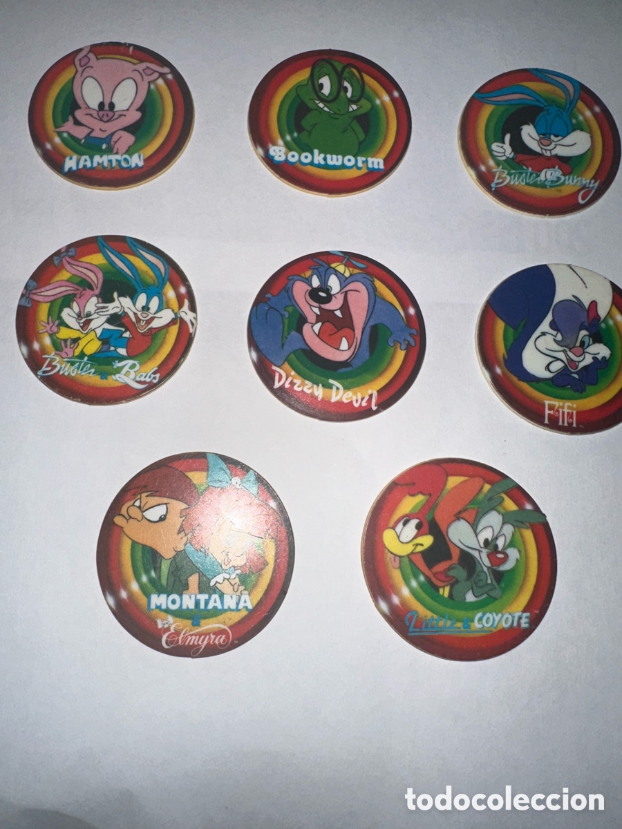 Coleccionismo: Lote 8 Tazos MegaTazo Tiny Toon - Foto 10