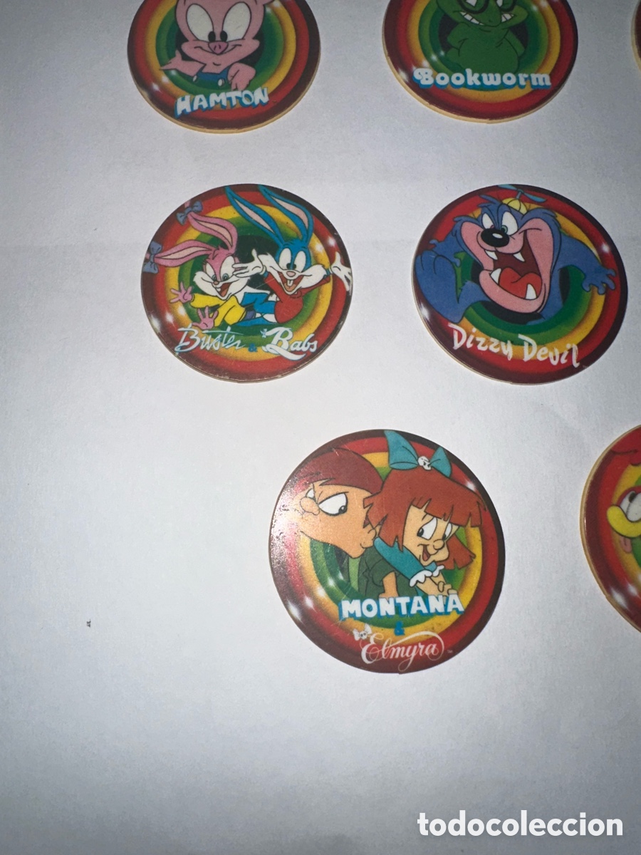 Coleccionismo: Lote 8 Tazos MegaTazo Tiny Toon - Foto 11
