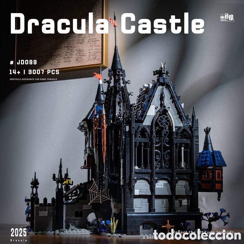 Coleccionismo: Castillo Dr&aacute;cula. Juego construcci&oacute;n. - Foto 2