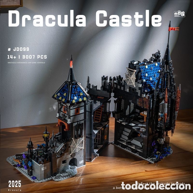 Coleccionismo: Castillo Dr&aacute;cula. Juego construcci&oacute;n. - Foto 3