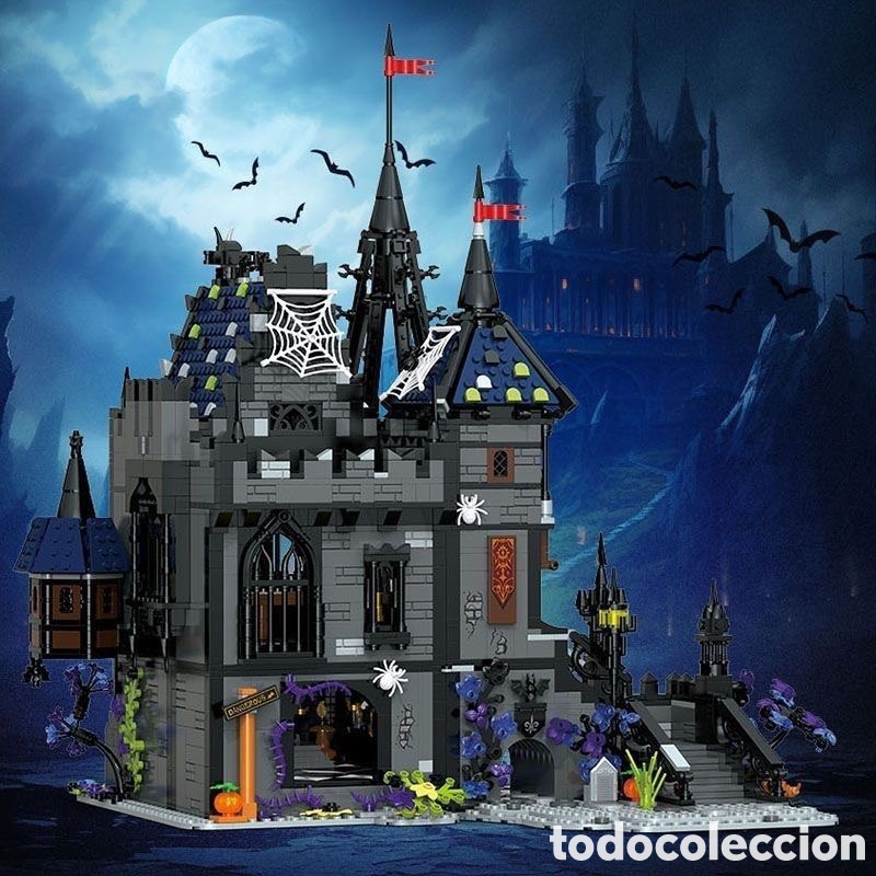 Coleccionismo: Castillo Dr&aacute;cula. Juego construcci&oacute;n. - Foto 4