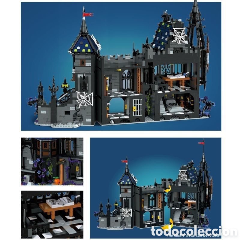 Coleccionismo: Castillo Dr&aacute;cula. Juego construcci&oacute;n. - Foto 5