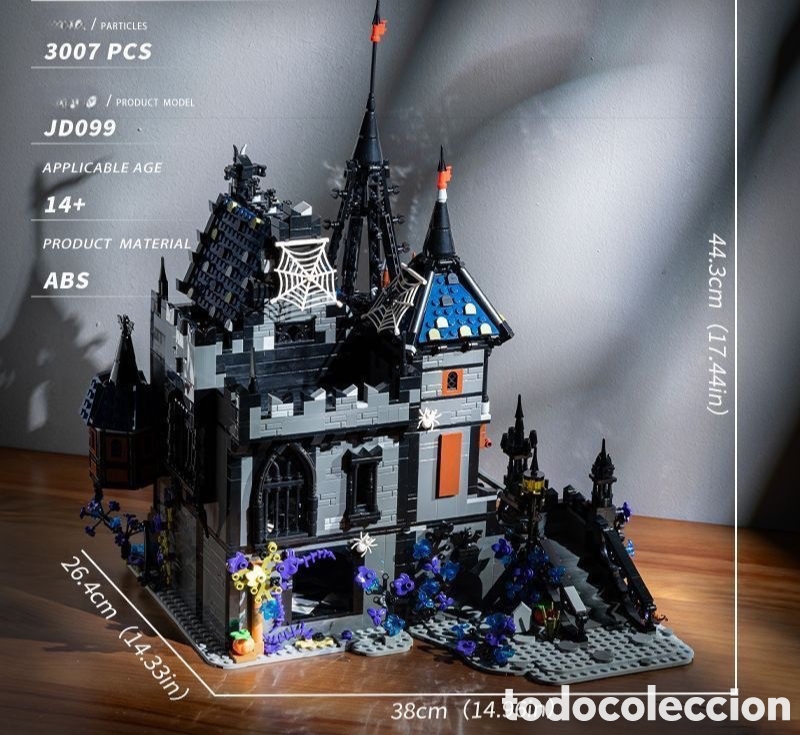 Coleccionismo: Castillo Dr&aacute;cula. Juego construcci&oacute;n. - Foto 6