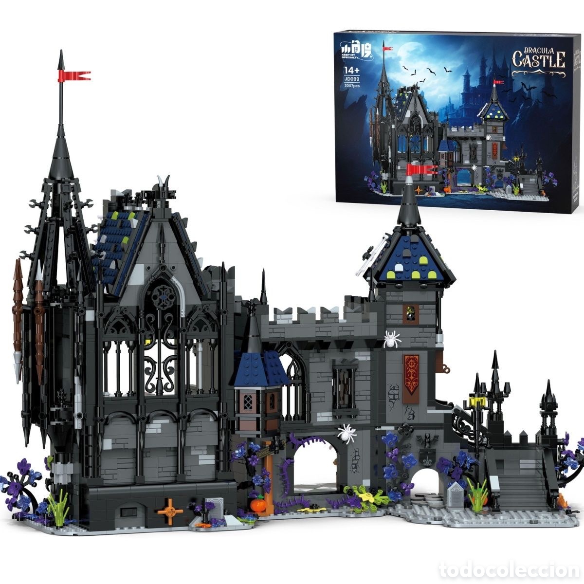 Coleccionismo: Castillo Dr&aacute;cula. Juego construcci&oacute;n. - Foto 1