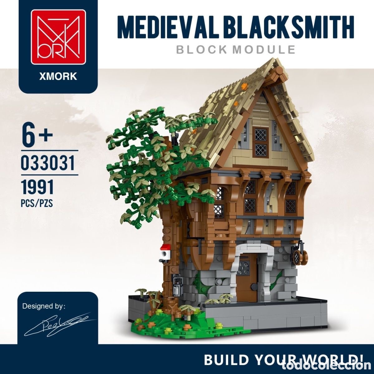 Coleccionismo: Herrer&iacute;a Medieval. Juego construcci&oacute;n. - Foto 2