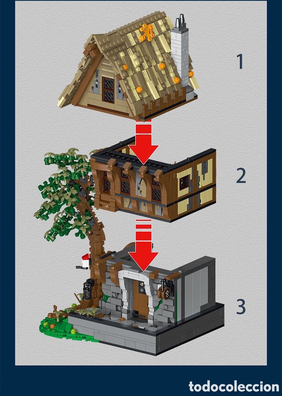 Coleccionismo: Herrer&iacute;a Medieval. Juego construcci&oacute;n. - Foto 4