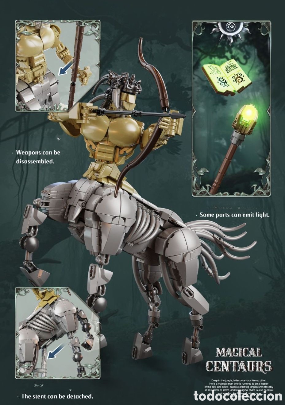 Coleccionismo: Centauro. Juego construcci&oacute;n - Foto 1