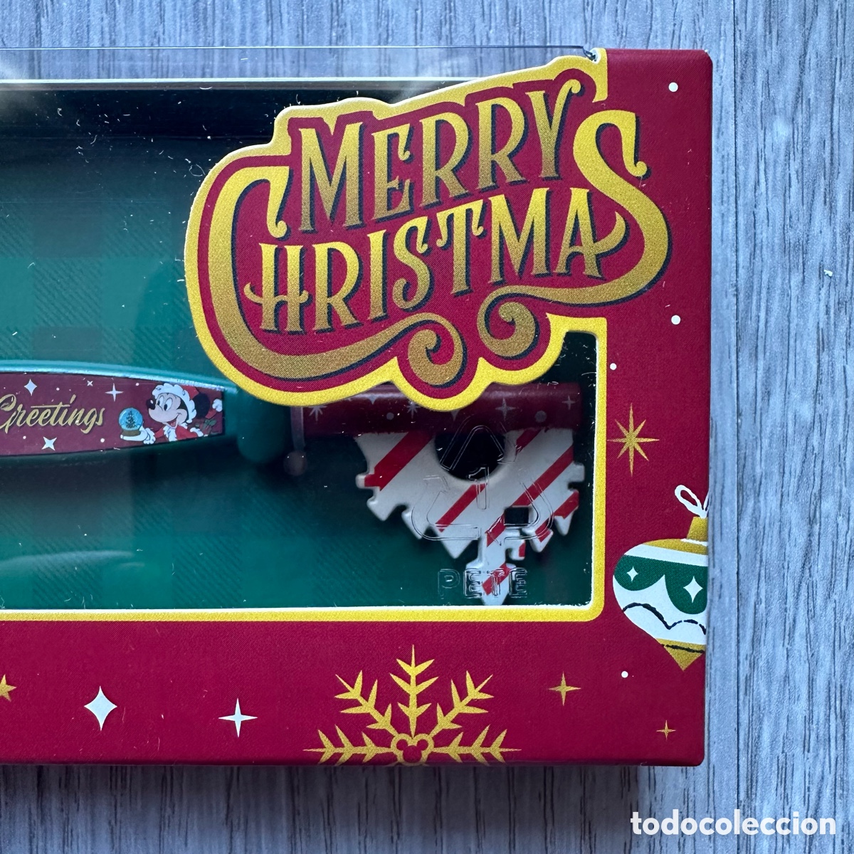 Coleccionismo: Llave Navidad 2025 Mickey y Minnie Mouse. - Foto 4