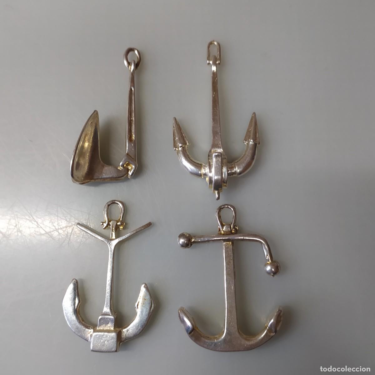 Coleccionismo: CONJUNTO DE ANCLAS EN MINIATURA - Foto 2