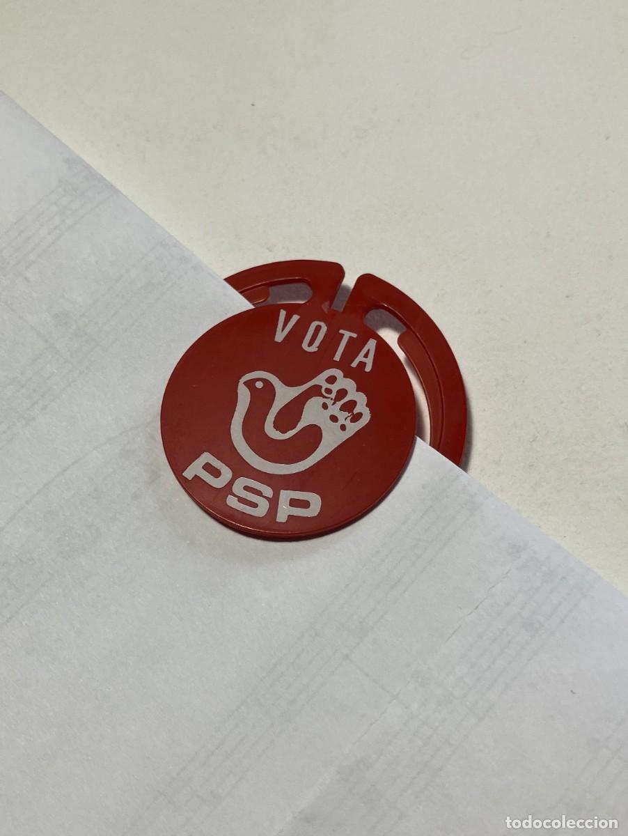 Coleccionismo: Clip propaganda VOTA PSP - Foto 3