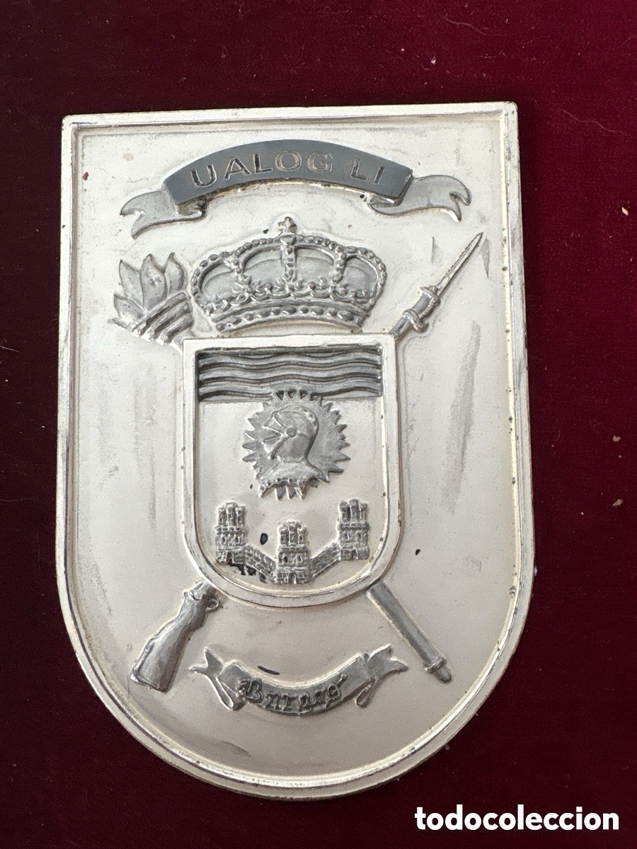 Coleccionismo: Escudo enmarcado UALOG LI (A22) - Foto 3