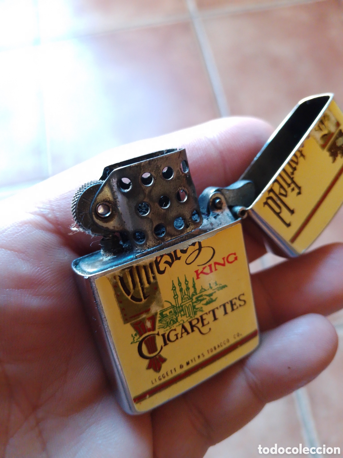 Coleccionismo: Mechero tipo zippo ( penguin) - Foto 6