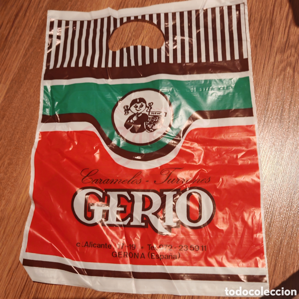 Coleccionismo: Antigua bolsa de caramelos y turrones gerio - Foto 1