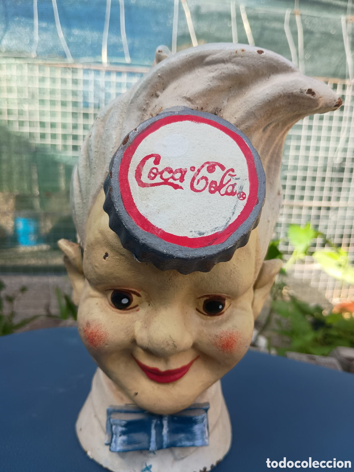 Coleccionismo: Hucha hierro Coca cola - Foto 1
