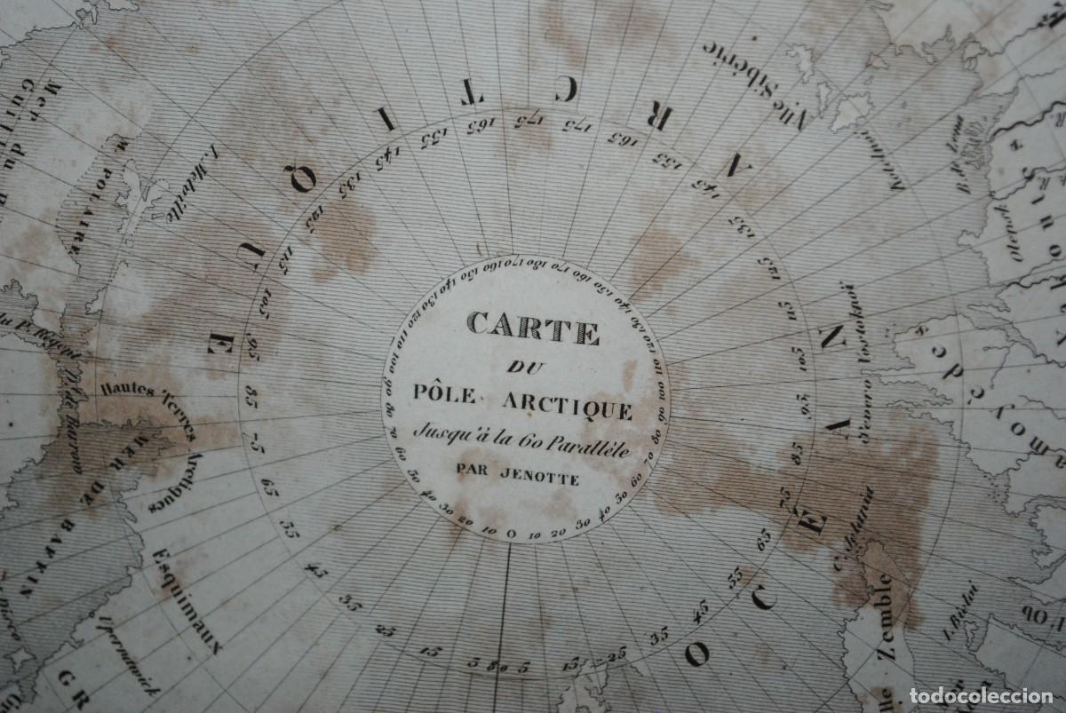 Coleccionismo: CARTE DU POLE ARCTIQUE