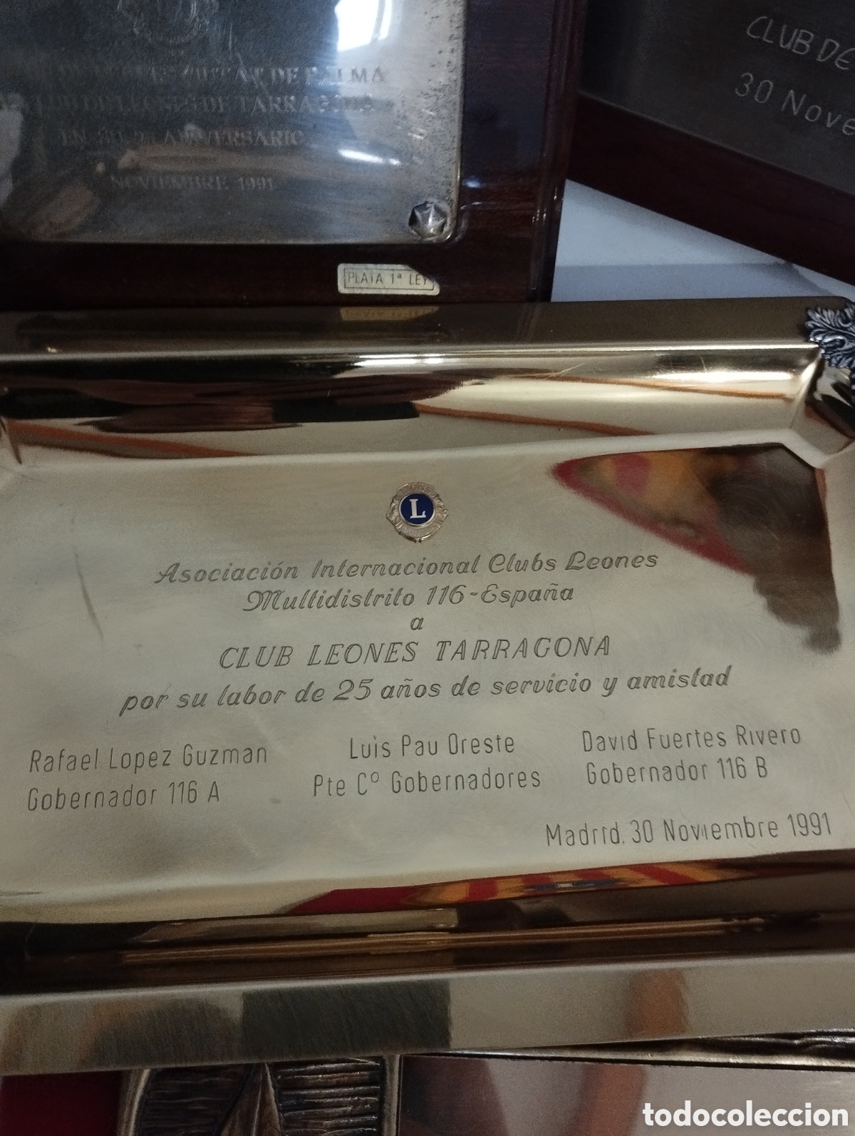 Coleccionismo: Objetos Lion Internacional Tarragona - Foto 4