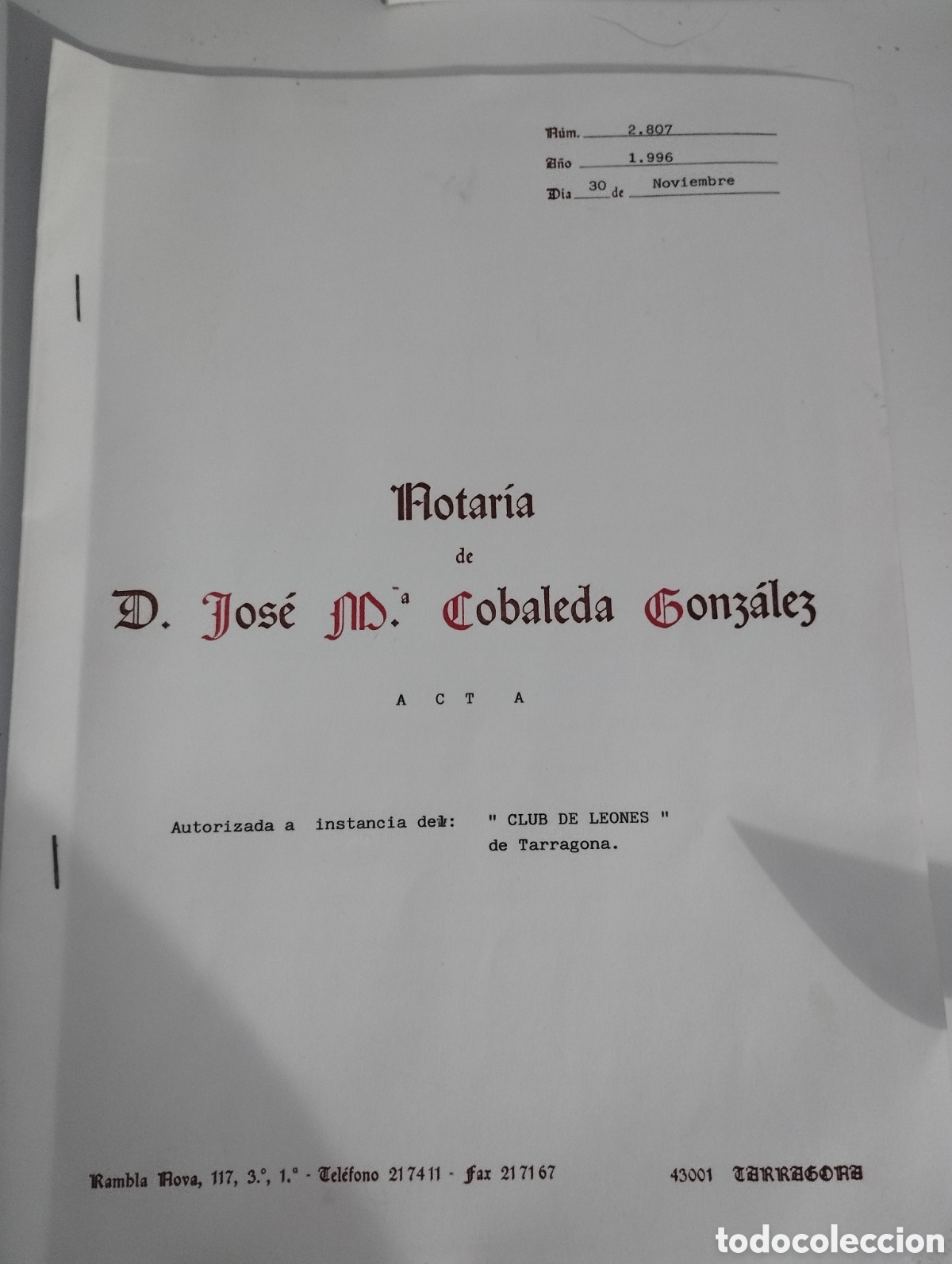 Coleccionismo: Objetos Lion Internacional Tarragona - Foto 8