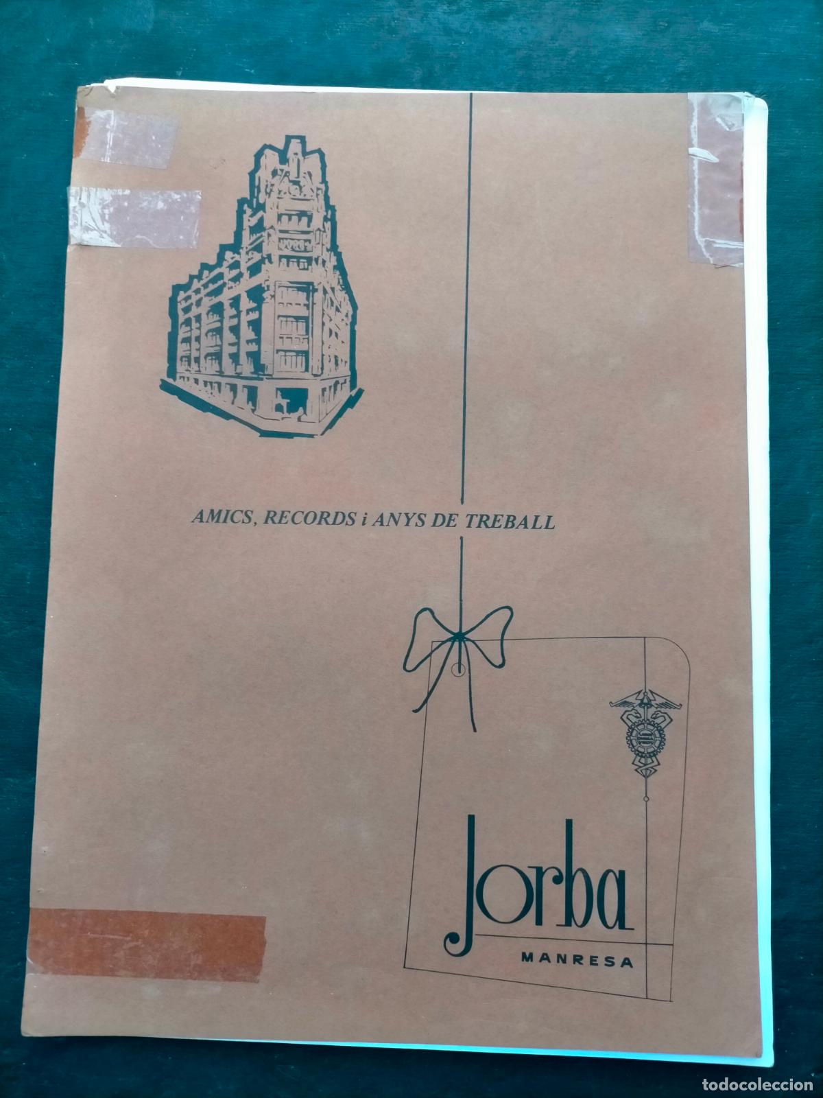 Collezionismo: Amics records i anys de treball Jorba Manresa programa 1980 butllet&iacute;