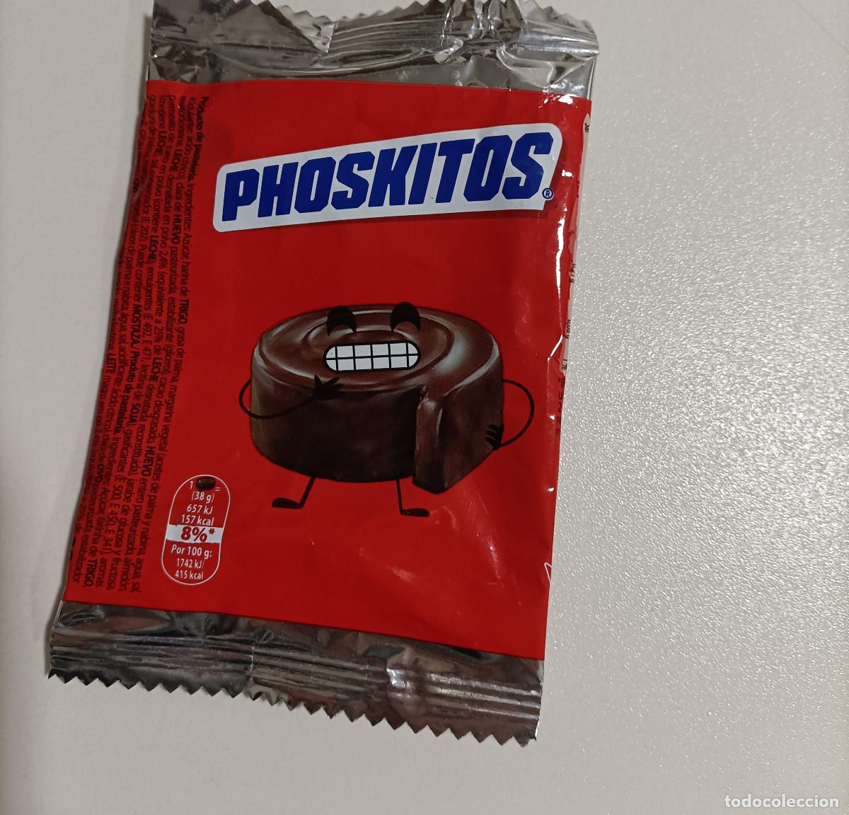 Coleccionismo: envoltorio phoskitos 2025 packaging pastelitos mascota poskitos