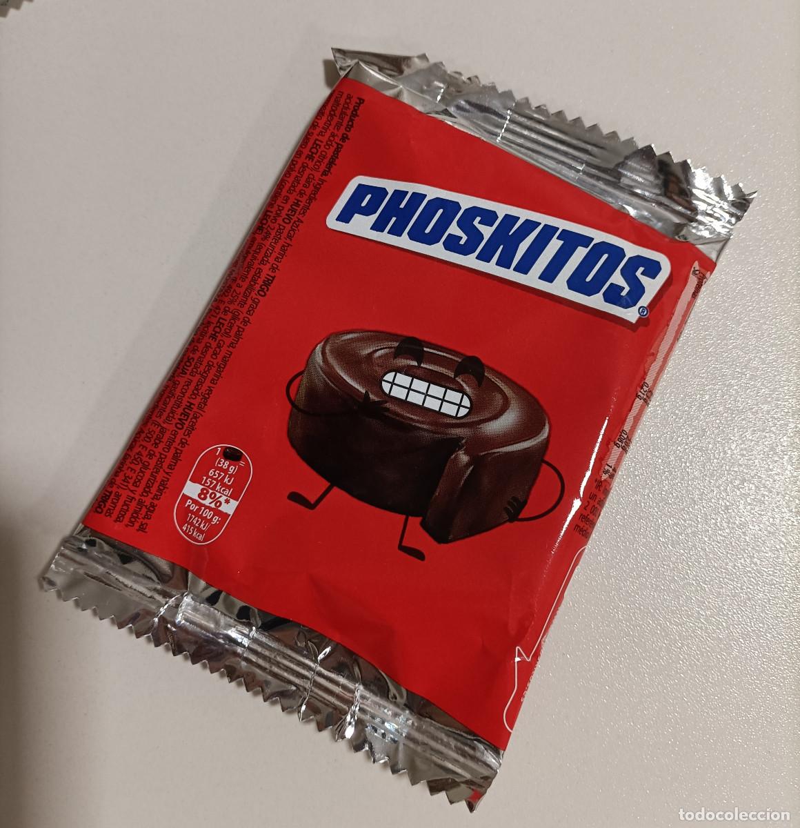 Coleccionismo: envoltorio phoskitos 2025 packaging pastelitos mascota poskitos