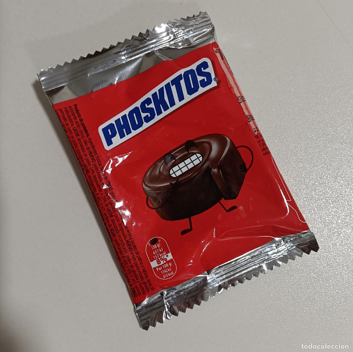 Coleccionismo: envoltorio phoskitos 2025 packaging pastelitos mascota poskitos