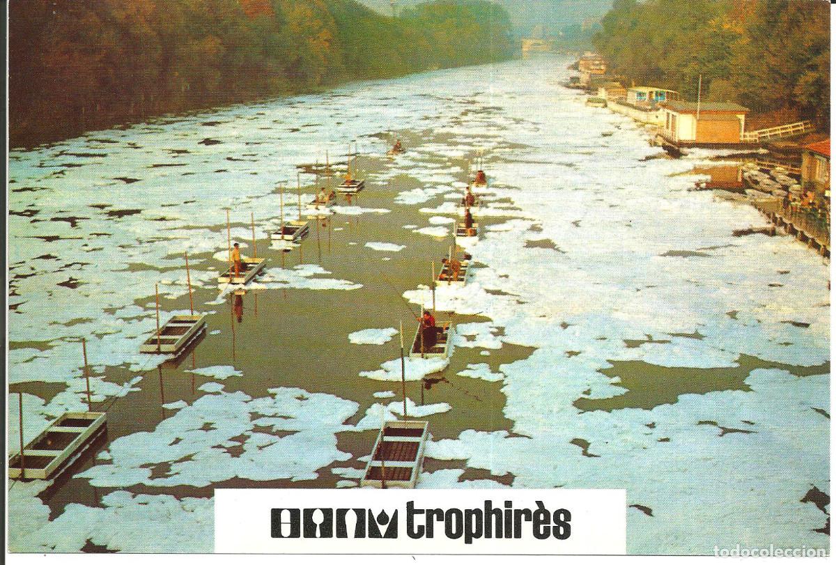 Coleccionismo: L&Aacute;MINA TROPHIRES, COLECCION POLUCI&Oacute;N N&ordm; 11 - FRANCIA BRAZO DEL SENA - LABORATORIOS SEMAR 1974
