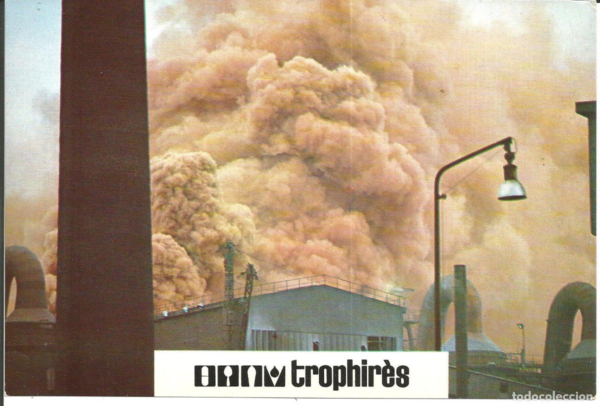 Coleccionismo: L&Aacute;MINA TROPHIRES, COLECCION POLUCI&Oacute;N N&ordm; 6 - FRANCIA, HUMOS ROSADOS FUNDICION - LABORATORIOS SEMAR