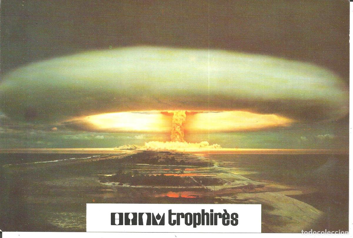 Coleccionismo: L&Aacute;MINA TROPHIRES, COLECCION POLUCI&Oacute;N N&ordm; 1 - EXPLOSI&Oacute;N NUCLEAR - LABORATORIOS SEMAR 1974