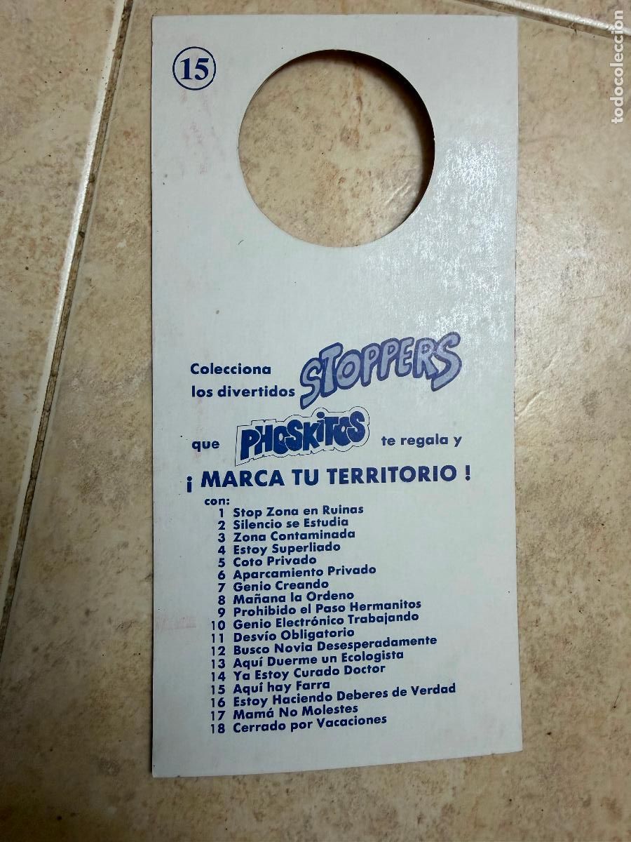 Coleccionismo: Stoppers de phoskitos n.15 - Foto 2