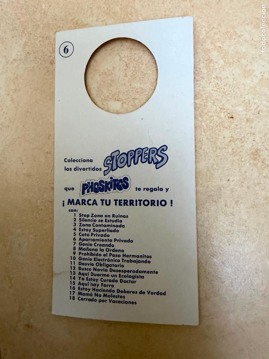 Coleccionismo: Stoppers de phoskitos n. 6 - Foto 2